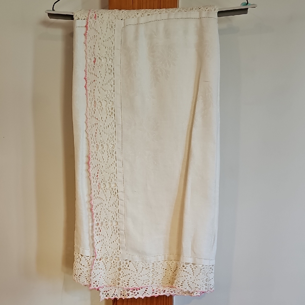 Elegant Crochet Tablecloth